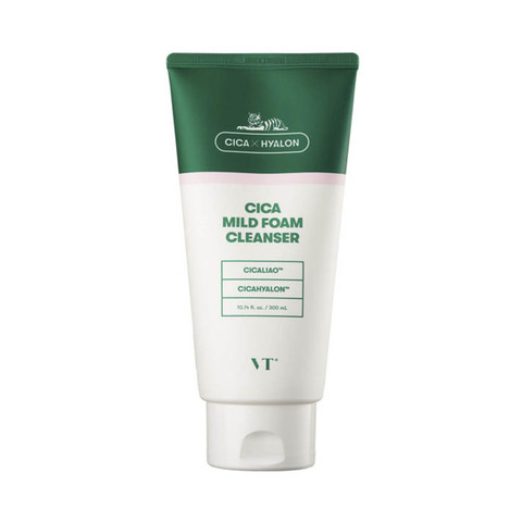 VT Cosmetics Cica Mild Foam Cleanser пенка для чувствительной кожи с центеллой