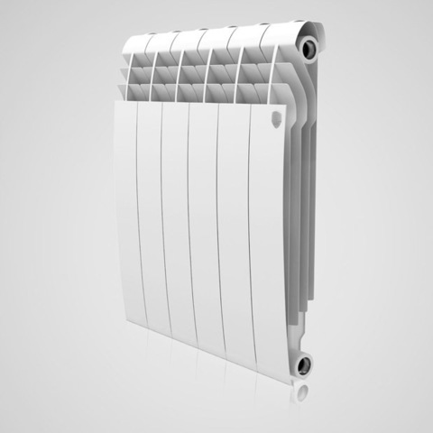 Алюминиевый радиатор Royal Thermo Biliner Alum Bianco Traffico 500 (белый)  - 4 секции