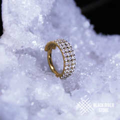 Кликер IG Kelly Crystal PVD Yellow 1.2мм