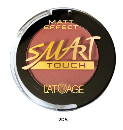 L’atuage Румяна компактные SMART TOUCH №205 бежево-коричневый