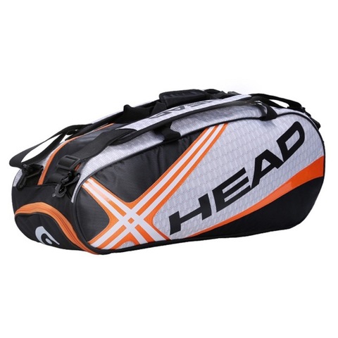 Теннисная сумка HEAD SPORTS LIGHT BAG ORANGE 21330225-0150 (6 ракеток)