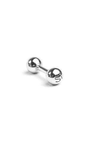 Серебряная серьга (пирсинг)