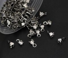 Концевик 2,8мм на стразовую цепочку 2мм