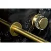 Boheme 152-2-MG-A Смеситель из стены AURA на 3 отв. MAT GOLD