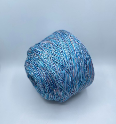 (Авторская смотка) Fullonica SNC для Missoni (пр.Италия),art-FNW0014, 250м(смотка в 12 нитей)/100гр. 100% меринос , цвет-Чудо-юдо Рыба-кит, арт-33145