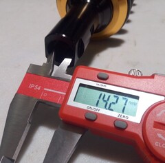 Амортизаторы 365 мм для Honda CB 900 F Hornet и др., черно-желтый.