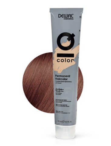 Краситель перманентный 6.4 Dark copper blonde IQ COLOR DEWAL Cosmetics, 90 мл