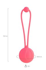 Коралловый вагинальный шарик ROSY - 