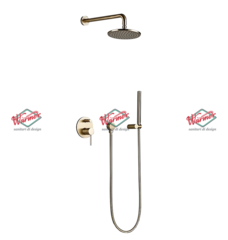 Душевой комплект Warmer Bronze Line 400301-8D