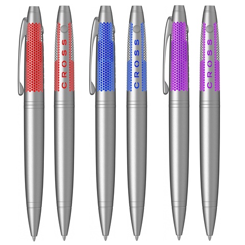 Ручка шариковая Cross Calais Lumina Titanium Grey Lacquer  (AT0112-29)