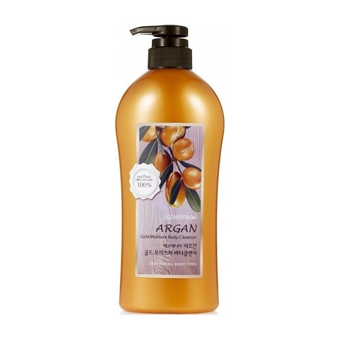 Welcos Eco Ennea Body Lotion Gold Moisture Argan лосьон увлажняющий лосьон для тела с аргановым маслом и экстрактом золота