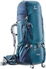 Картинка рюкзак туристический Deuter Aircontact 75+10 Arctic-Navy - 1