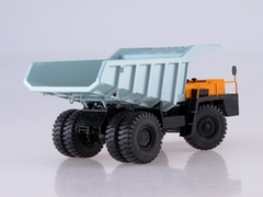 BELAZ-540A dumper orange-light-blue 1:43 Start Scale Models (SSM)