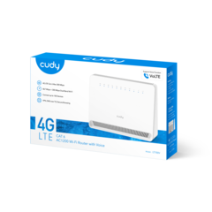 Cudy - Роутер Wi-Fi AC1200 с поддержкой 4G категории 6 и VoIP LT700V