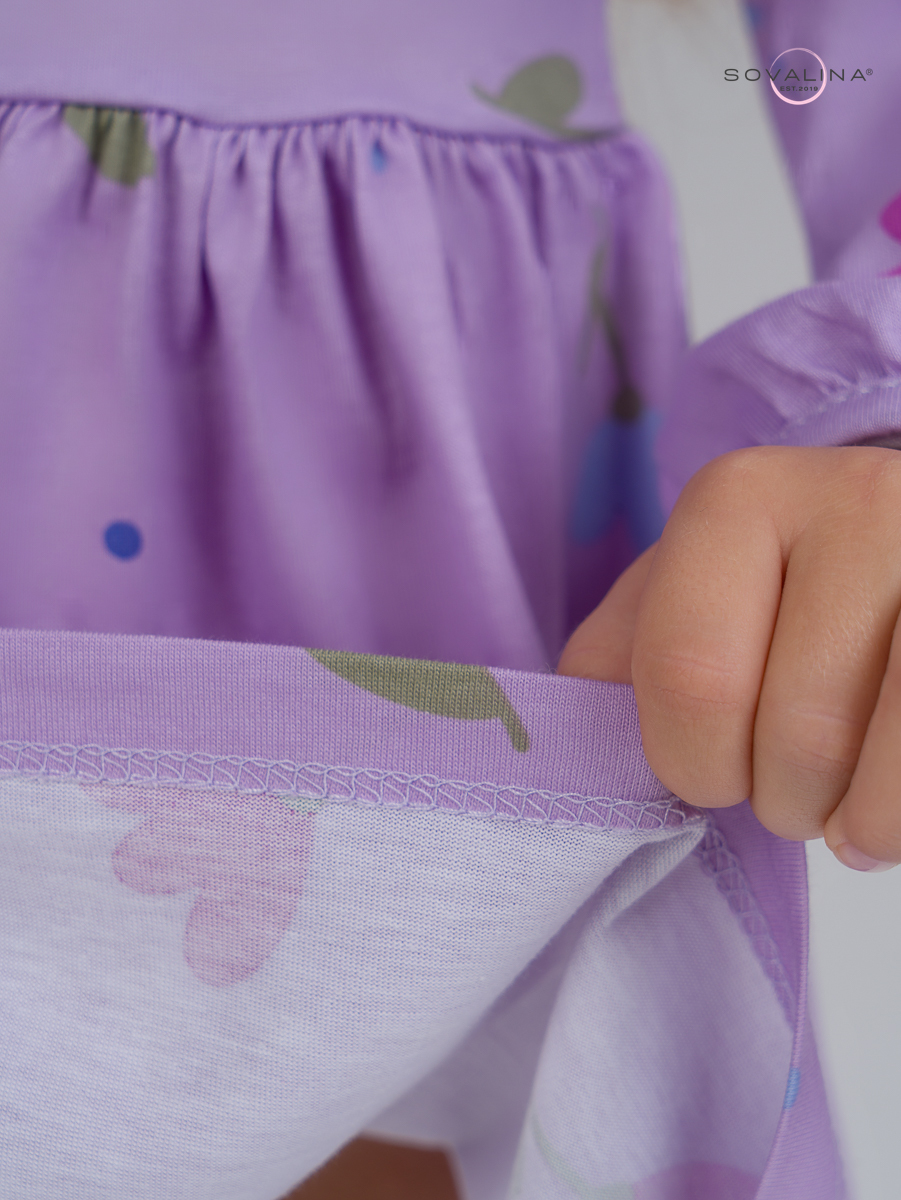 Платье Моана сиреневый колокольчик