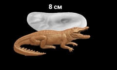 Силиконовый молд № 2131 Крокодил 2 D Большой