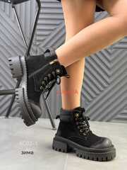 Ботинки зима нат. кожа по 6 пар (36-40)р./ 02-1