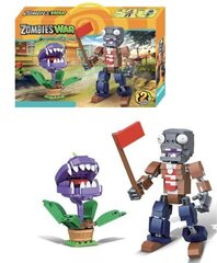 Конструктор Зомби и цветок - людоед 502 дет.