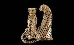 Силиконовый молд Леопарды