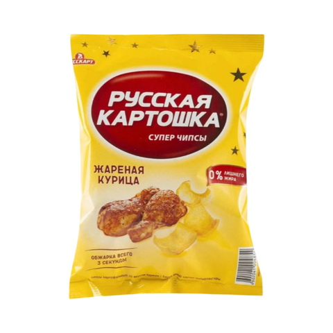 Чипсы Русская Картошка жареная курица 20г