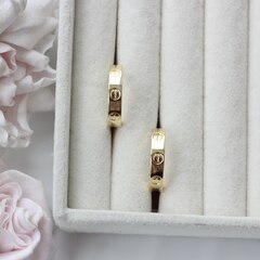 Швензы 20 мм с французским замком, позолота, Ш113