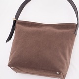 Сумка Саломея 485 эко-замша шоколад