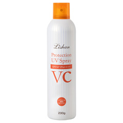 Lishan Солнцезащитный спрей с витамином С Лишан без запаха-Protection UV Spray VC SPF 50+ PA++++, 200 г