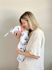 Пелёнка-кокон Mjölk Кокосы