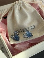 Набор украшений СИЯЙ серьги плюс колье