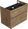 Aquanet 348194 Тумба с раковиной Nova Lite 2.0 75 2 ящ. цв. дуб рустикальный (348194)