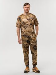 Летняя футболка для охоты Remington Moisture Removal Yellow Waterfowl Honeycombs на remingtonn.ru