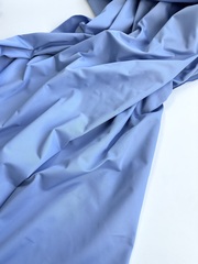 Плащовая смесовая ткань, цвет Голубой