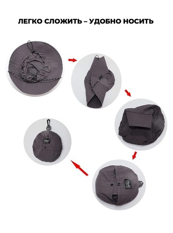 Картинка панама Skully Wear YFM-C-40 black - 3