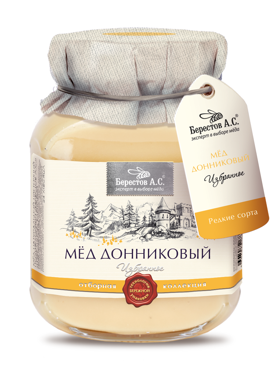 Мёд Избранное Донниковый /стекло 500 г Мед 