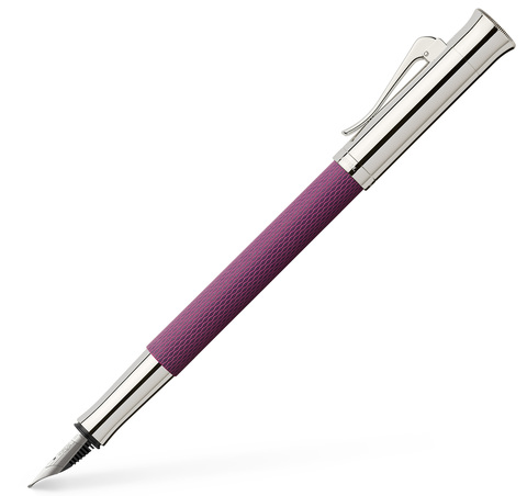 Ручка перьевая Graf von Faber-Castell Guilloche Violet Blue