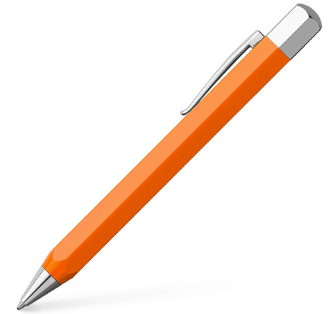 Ручка шариковая Faber-Castell Ondoro Precious Resin Orange (147502)