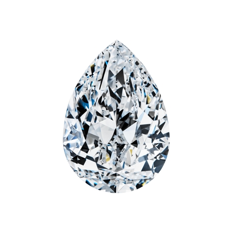 Бриллиант груша D VS1 IGI 0.37 кт
