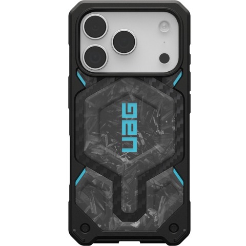 Чехол Uag Monarch Pro Case для iPhone 17 Pro, Синий | Forged Carbon Fiber/Blue