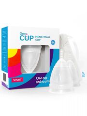 Набор из 2 менструальных чаш OneCUP Sport - 