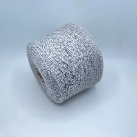 Бобинная пряжа (пр.Италия) art-Cashmere,2/15 750м/100гр. 100%Кашемир , цвет-Серый меланж арт.29882