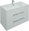 Aquanet 277509 Тумба Августа 100 (Flat) цв.белый глянец (277509)