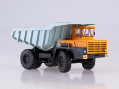 BELAZ-540A dumper orange-light-blue 1:43 Start Scale Models (SSM)