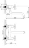 Смеситель для кухни/умывальника LEMARK STANDARD  LM2111C