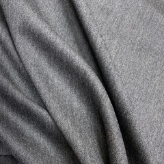 Ткань костюмно-плательная серая двусторонняя 3233