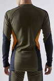 Комплект термобелья Craft Core Dry Baselayer Olive-Tiger мужской
