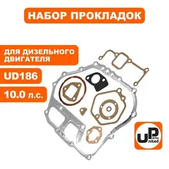 Набор прокладок UNITED PARTS для двигателя UD186