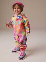 Комбинезон непромокаемый для девочки Next E25-117, Розовый