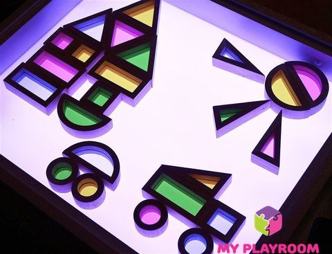 Конструктор Радужные блоки (Rainbow blocks), 24 детали 2