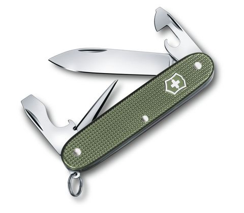 Нож складной Victorinox Pioneer Alox LE 2017, 91 mm Olive Green (0.8201.L17)