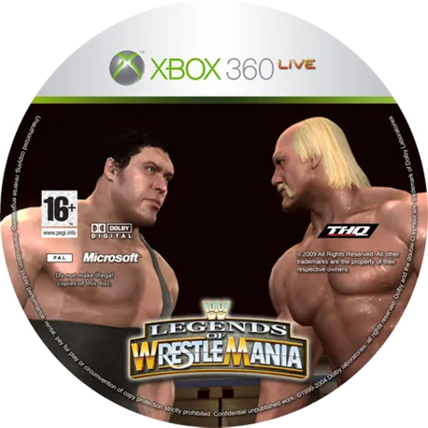 WWE Legends of WrestleMania [Xbox 360]